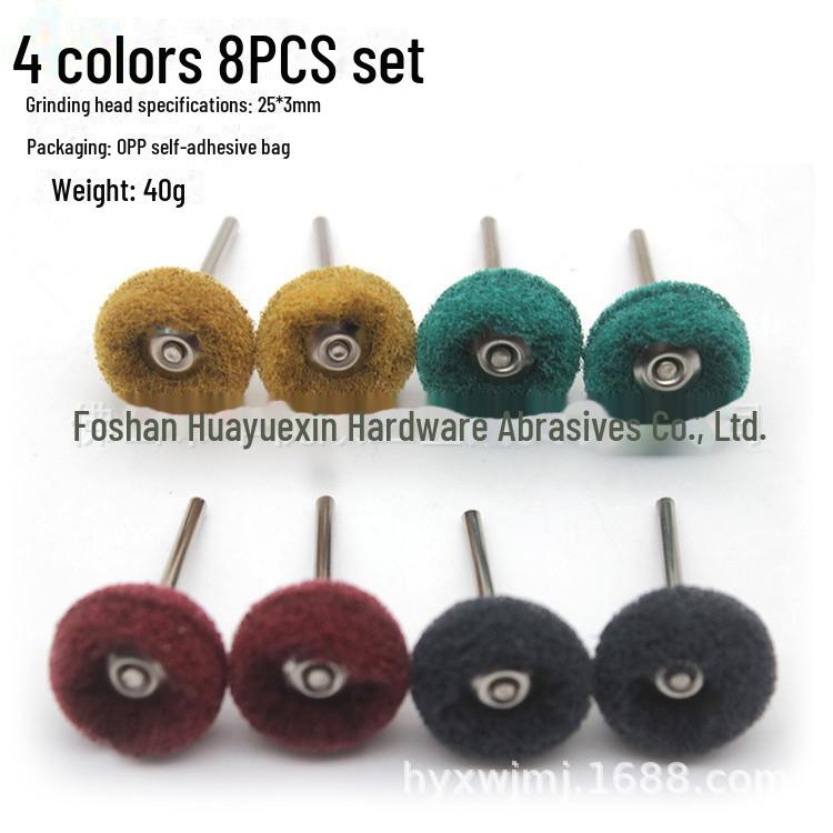 

Набор из 40 двухслойных абразивных губок с шлифовальными головками и ручками из нейлонового волокна