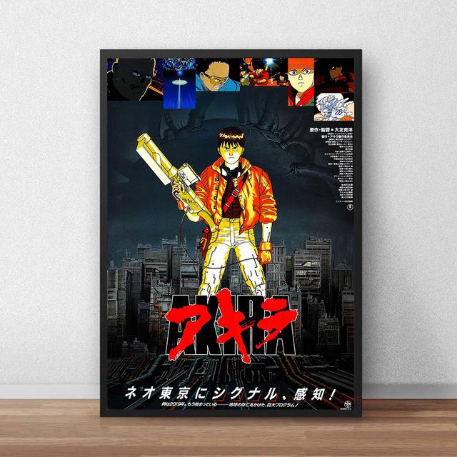 Plakáty a tisky Akira Japan Anime Movie Moderní nástěnná malba na plátně Umělecký obraz do obývacího pokoje Home Decor