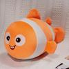 Adorable Crab Clownfish Hug Pillow: Plush Turtle Toy & Comfort Doll