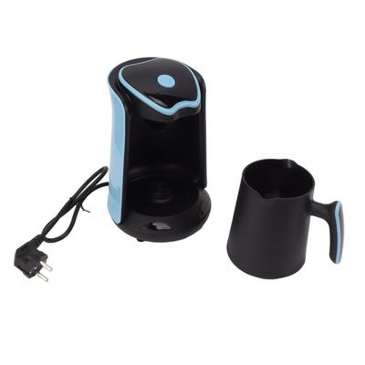 500ml Coffee Pot Stainless Steel Electric Thermal Coffee Maker for Office Blue
