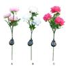 Solar Peony Flower Lamp Gift Choice For Garden Enthusiasts Gentle Illumination Peony Flower Lights