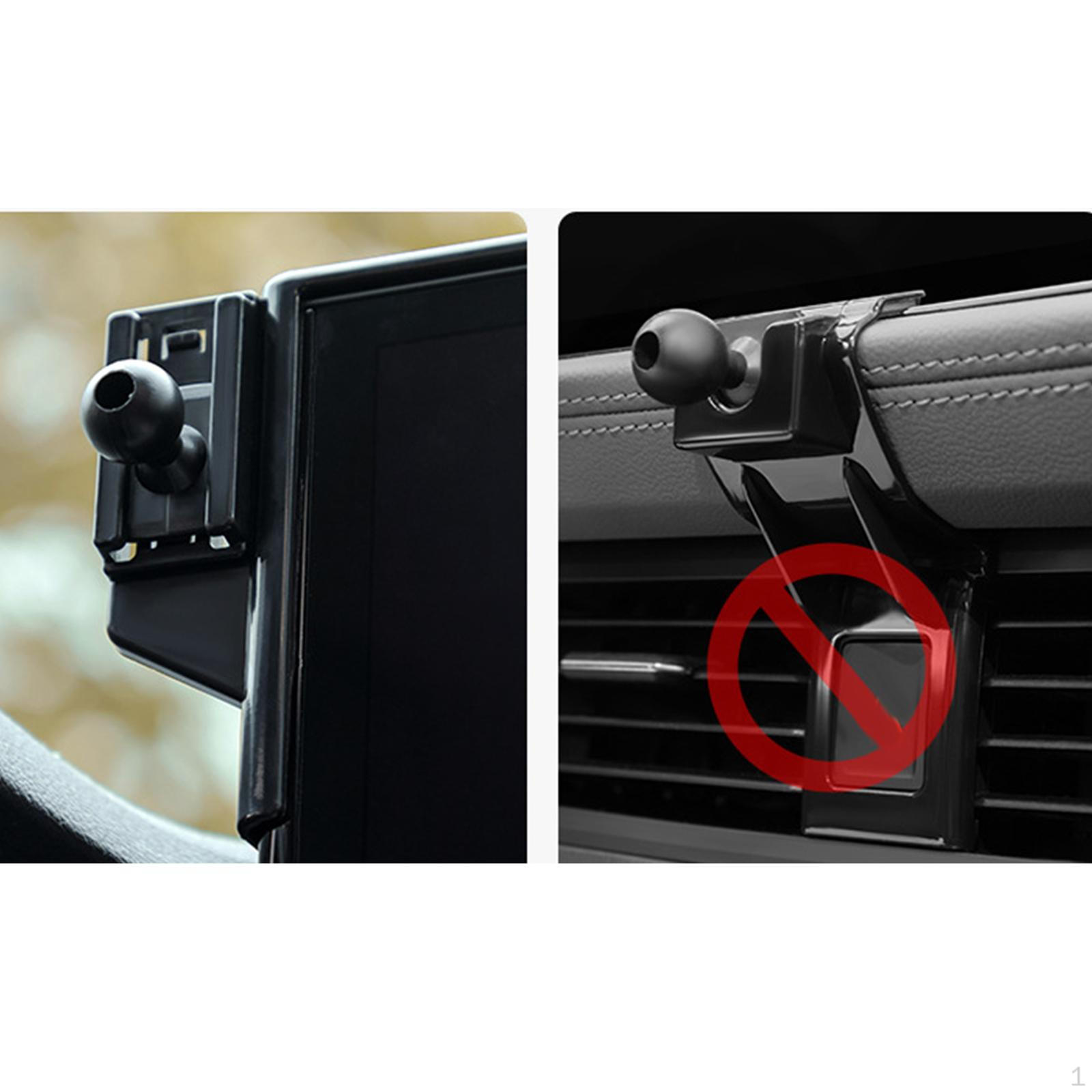 Universal Car Screen Navigation Stand Cell Phone Support Mount Holder Adjustable
