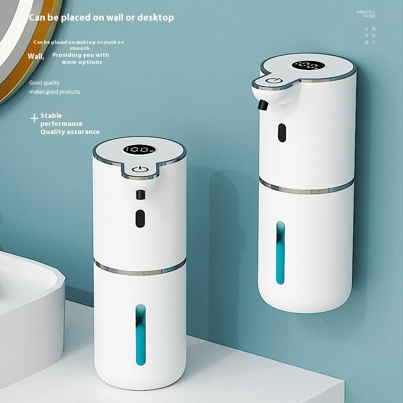 Ny P18 automatisk induktions tvålpump skumtvätt mobiltelefon väggmonterad bubbelmaskin uppgraderad kraftutrustning digital display