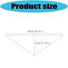 Practical High Density Soft Triangular Shawl Lightweight Moisture Resistant And Easy Care For Winter Season Versatility