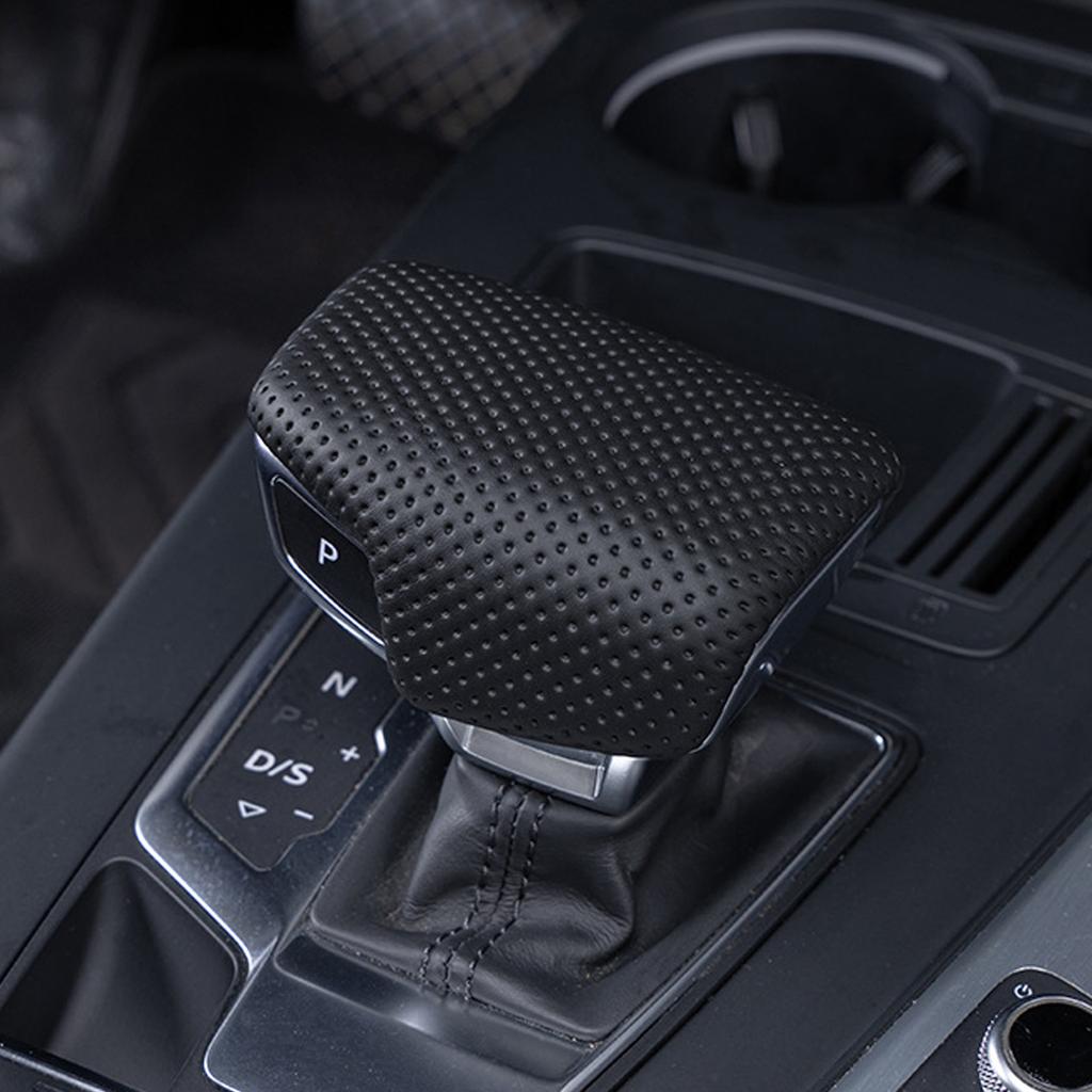 PU Leather Gear Stick Cover Gear Shifter Knob Cover For Left Hand Drive Model Car Part Number 4M1713139F