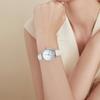 POPETPOP Women's Watch, Cute, Waterproof, Analog Quartz Movement, White, 23.5x3cm, for Work, Girls, Kids, and Students