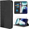 Case + 2 Tempered Glasses for Xiaomi Redmi Note 14 Pro Plus 5G/Note 14 Pro+ 5G, Scratch-Resistant Black Leather Effect