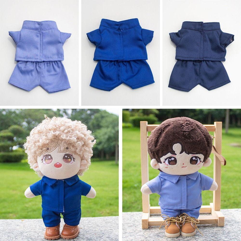 

Повседневная одежда, джинсы, кукла 15 см/20 см, одежда для куклы 15 см/20 см, джинсовая рубашка, костюм, модное кукольное пальто
