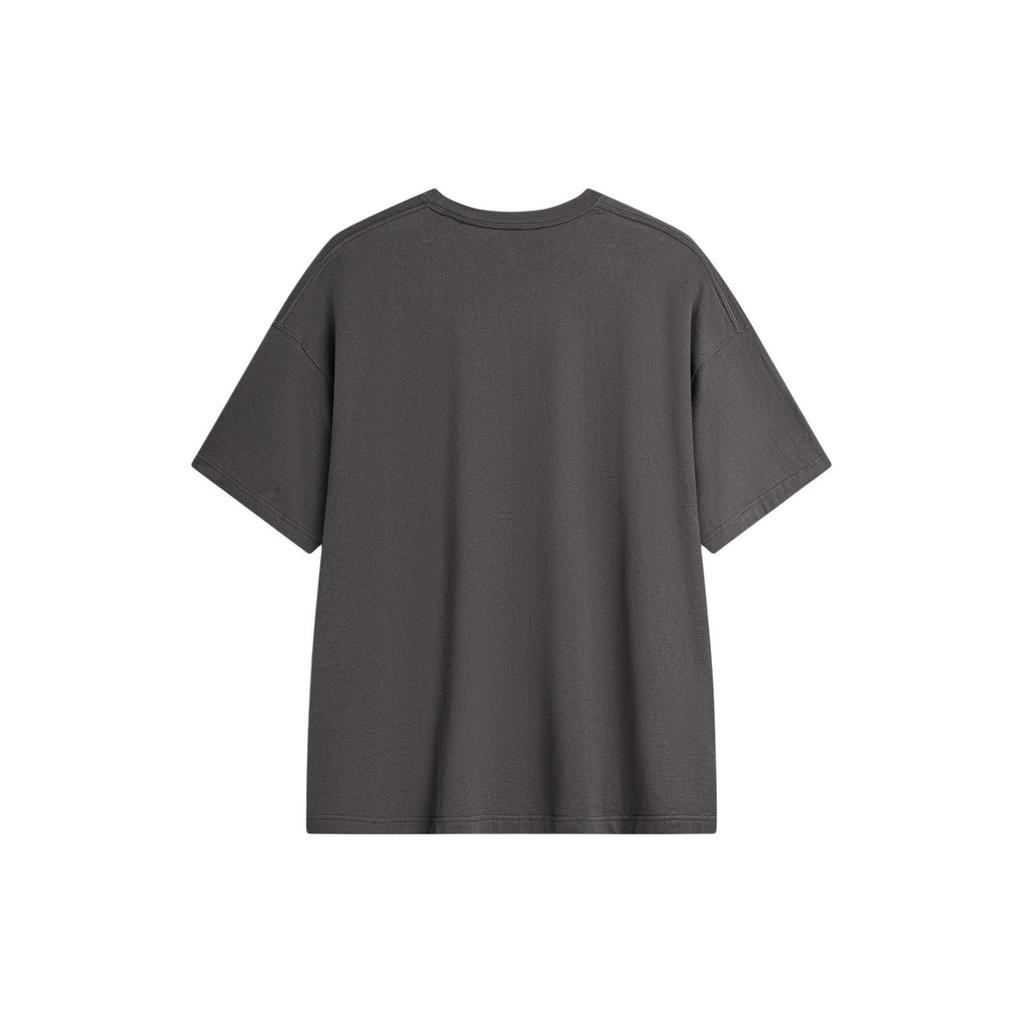 Li Ning T Shirt Men's Obsidian Gray AHSU415-1