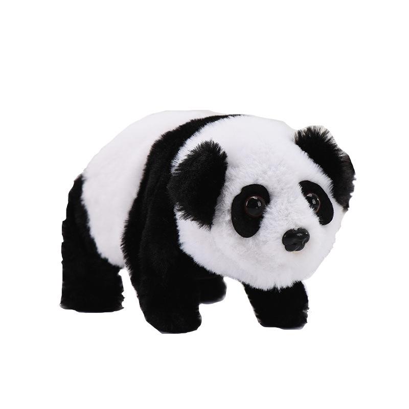 Electric Walking Plush Panda Toy: Crawling, Walking, and Barking Panda for Children