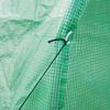 Outdoor Greenhouse with Zippered Roll-up Door, Large Garden Greenhouse, Backyard Greenhouse