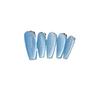 Pure Hand-made Phototherapy Wearable Armor, Coastline Finished Products Reusable Nail Art Patches Can Be Removed