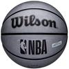 Wilson NBA Team Tribute Solid Milwaukee Bucks Ball, Unisex Silver Basketball