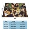 Edward Bella Flannel Throw Blanket The Twilight Saga Movie Blanket for Home Travel Ultra-Soft Bedspread