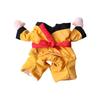 Funny Pet Transformational Outfit Breathable Pet Kung Fu Suit Pet Taekwondo Costume  Party Attire