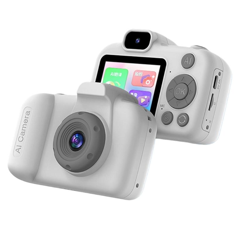 Childrens Pocket Size Learning Camera ABS Construction Digital Photo Selfie Device With AI Assistant