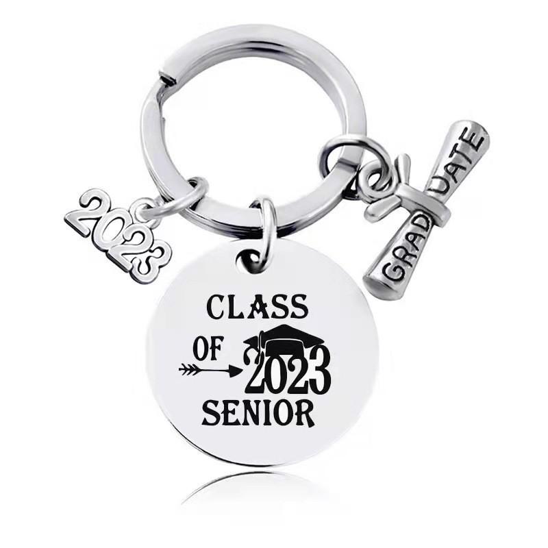 Steel Elegant Stainless Keychain Gift For Graduates Perfect For Celebrations And Parties