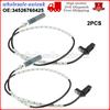 2PCS ABS Wheel Speed Sensor Rear Left / Right BMW 3 Series E90 E92 323 325 328 I