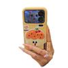 Donut label is suitable for Apple 17pro mobile phone case 16proma x soft glue 13p imitation leather 12pro cartoon