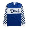 DEUS American Retro Quick-drying Breathable Moisture Removal Jersey Sports Outdoor Long-sleeved T-shirt Racing Ruffian Handsome Locomotive Suit
