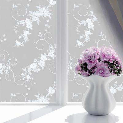 Vogue Hochwertige Schlafzimmer 1 STÜCK Glas Milchglas 45*100 cm Beliebte Wohnkultur Für Fenster Opaque Fensterfolie Privatsphäre Klebstoff Glas Aufkleber