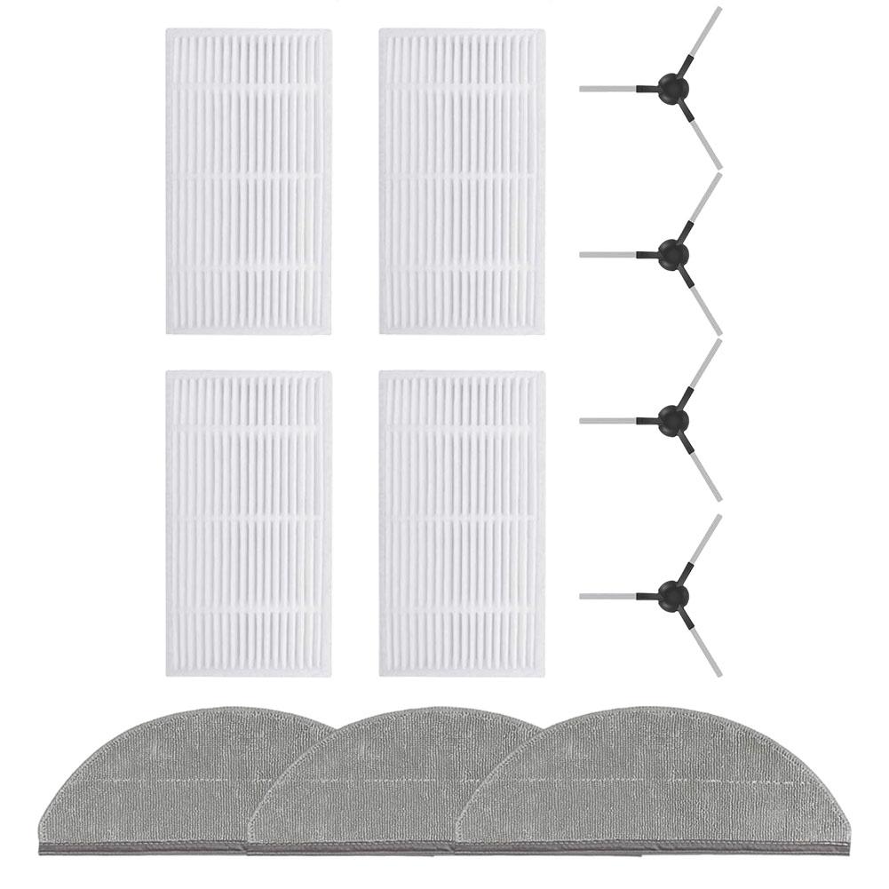 Accessories Kit Side Brush Filter Mop Cloth For Eitton For A6Pro For S6Pro For G6Pro H6Pro Robot Vacuum Cleaner Parts Replace