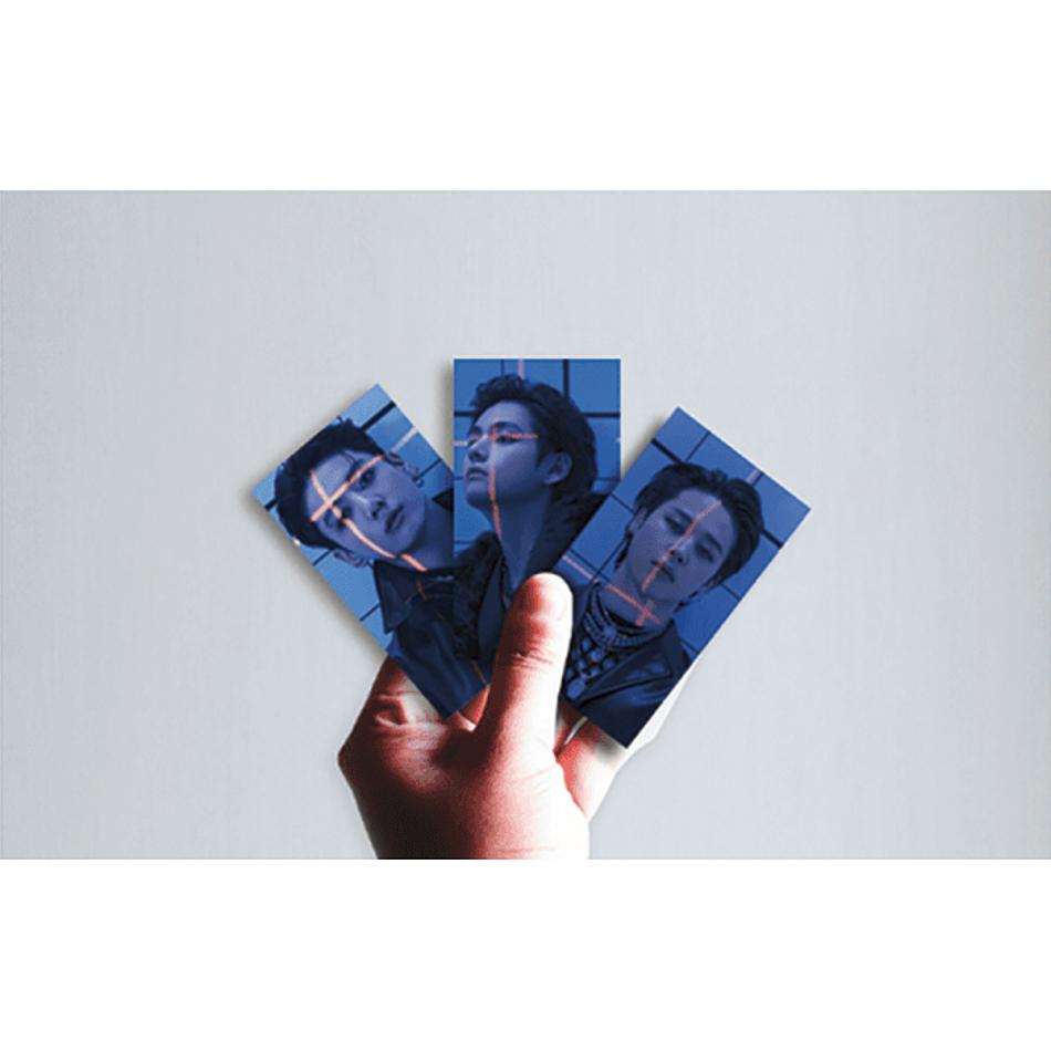 BTS 3D-Foto-Lentikular-Lesezeichen-Beweis, Version 2