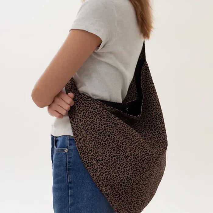 Leopard Easy Big Bag (Brown)