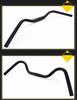 Retro Urban Leisure Bicycle Handlebar - Big Swallow 31.8mm - Comfortable Road and Mountain Bike Speed Bar