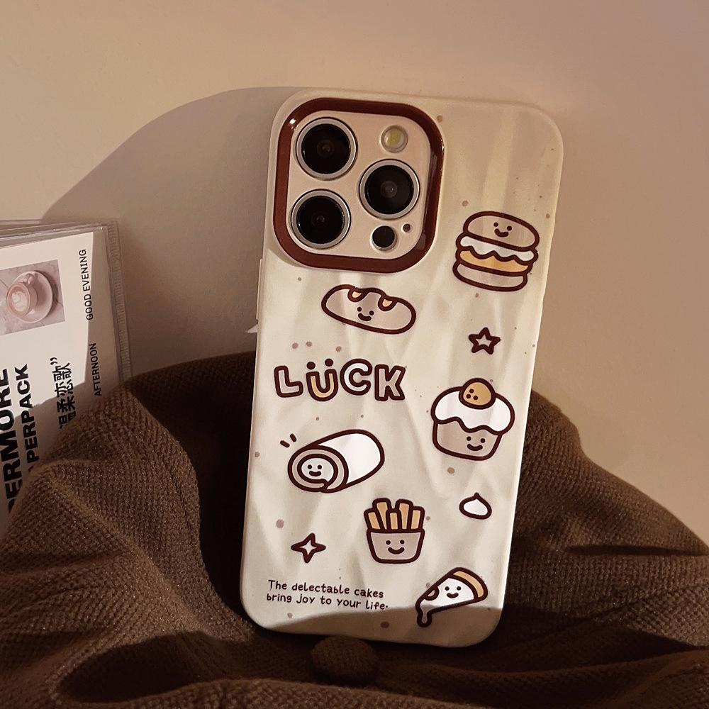 Cartoon Cute Bread Phone Case for iPhone 17, iPhone 17 Pro Max