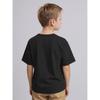 European Size Boys Round-neck Short-sleeved T-shirt with A Hot Dog-shaped Puppy Pattern Print