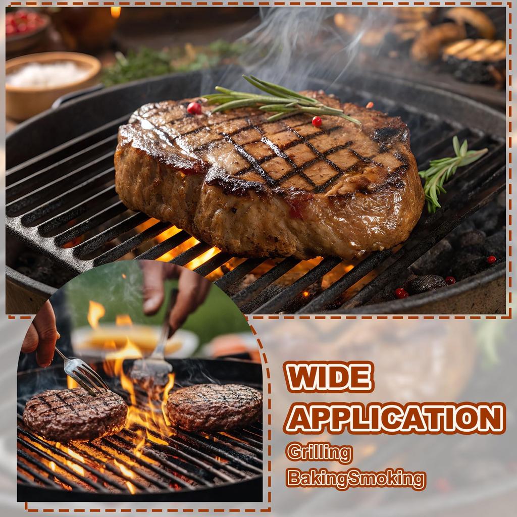 PATIKIL Round BBQ Grill Mesh Plate 8 inches (approx. 20cm)