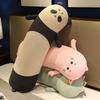 Girls Sleeping with Large Rag Dolls On The Bed Can Be Removed and Washed Long Legs and Side Sleeping Plush Toy Cushions