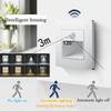 2~1PCS Led Stair Light PIR Motion Detector Sensor 220V Infrared Human Lamp Recessed Steps Ladder Staircase Bedroom Night Light