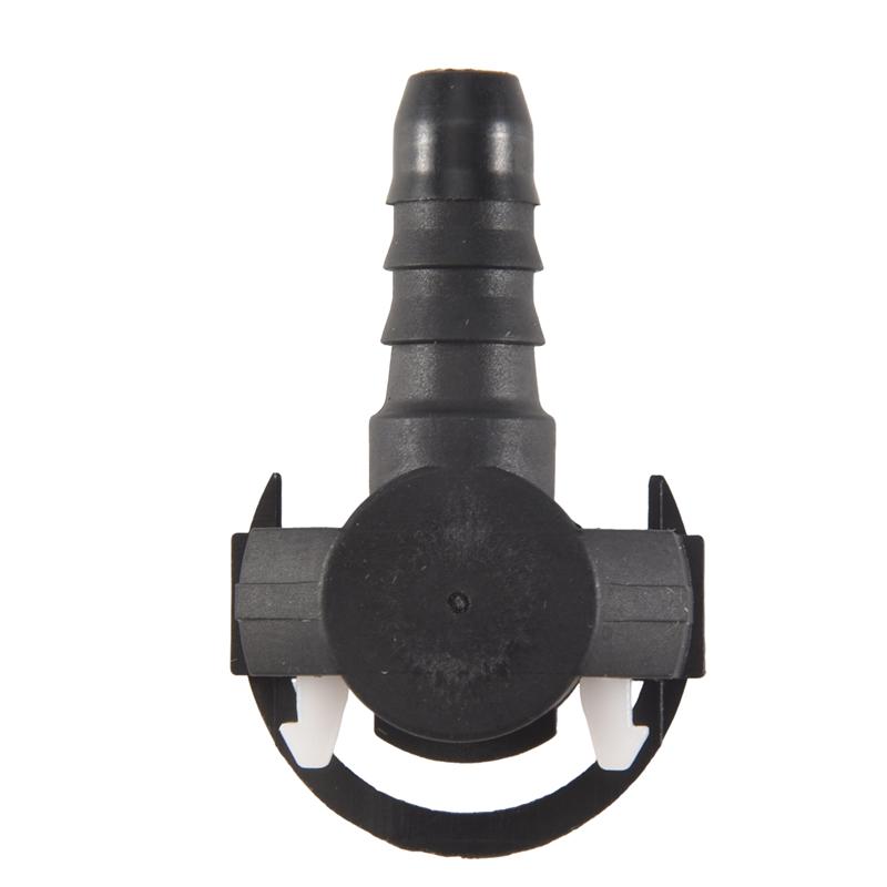 

10Pcs Car Water Pipe Connector ID12-ID6-90 Degree L Type Fuel Pipe Quick Connector Fuel Pipe Connector-A99D чорний