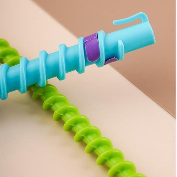 No Heat Hair Rollers Curls Spira lRod Roller Sticks Perm Rods Set Heatless Hair Curler Wave Formers Colorful Hair Styling Tools