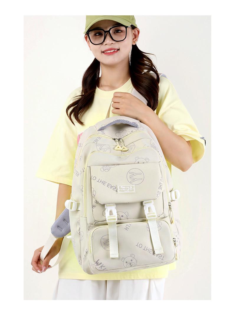 2023 New Large Capacity Nylon Panda Pattern Backpack For College Students