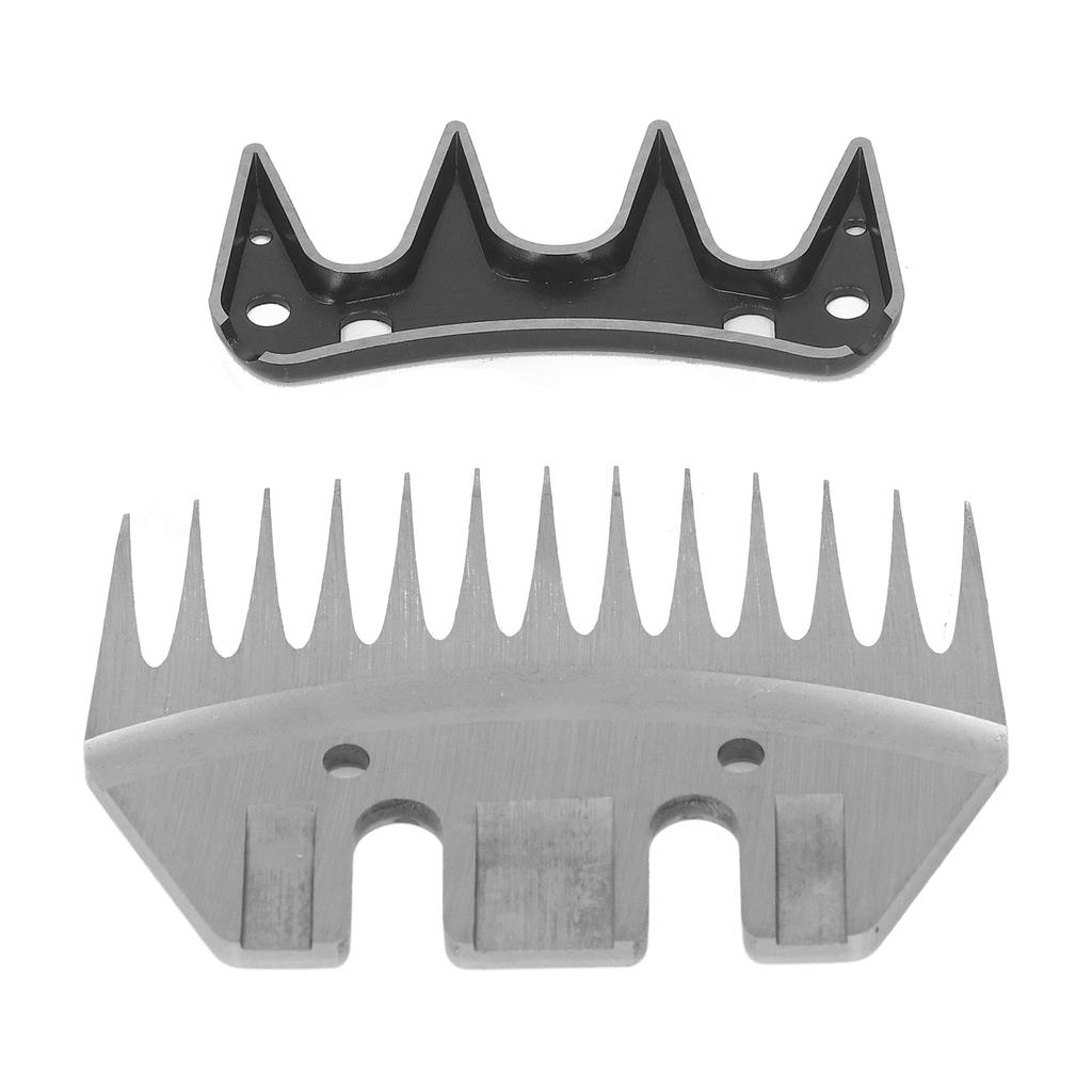 Goat Clipper Scissor Blade Sheep Shears Blade Straight 13 Tooth Electric Wool Cutter Goat Clipper Scissor Replacement Part