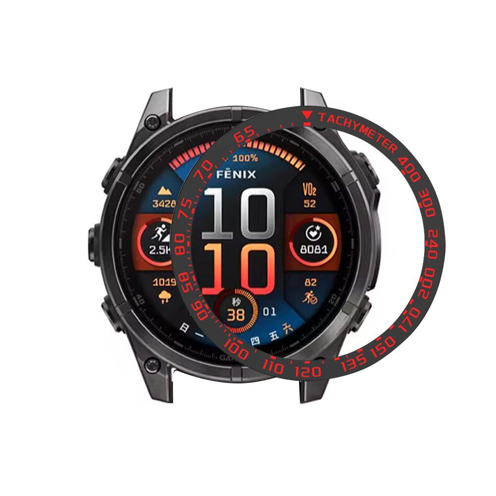 Anti-Scratch Watch Bezel Ring for Garmin Fenix 8/Tactix 8 51MM Smart Watch Accessories