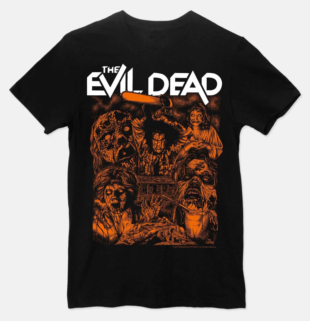 Camiseta EVIL DEAD 40 Aniversario Algodón Unisex Todas las Tallas S-4Xl