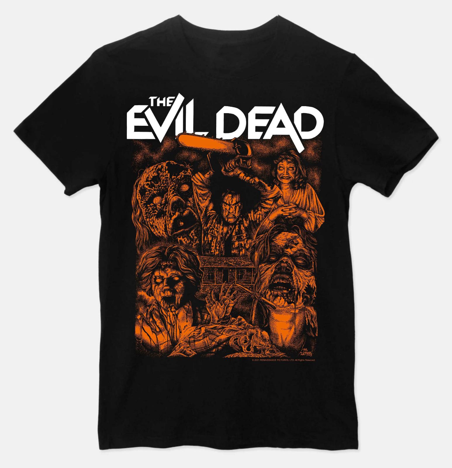 EVIL DEAD 40th Anniversary T-shirt Cotton Unisex Tee All Size S-4Xl L