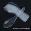 ZISIZ Disposable Plastic Soup Spoons
