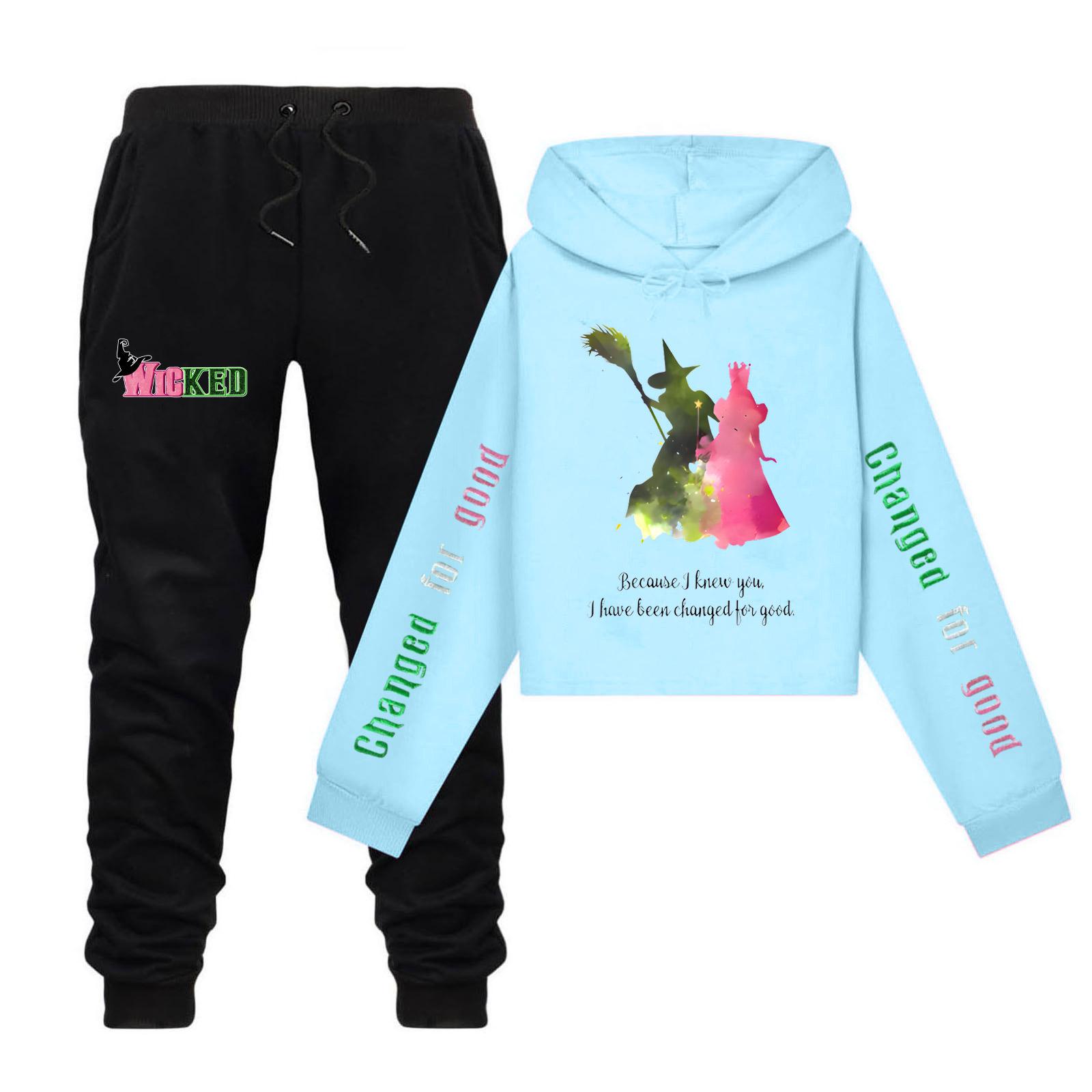 

Детский костюм-двойка для мальчиков и девочек (брюки + топ) 130