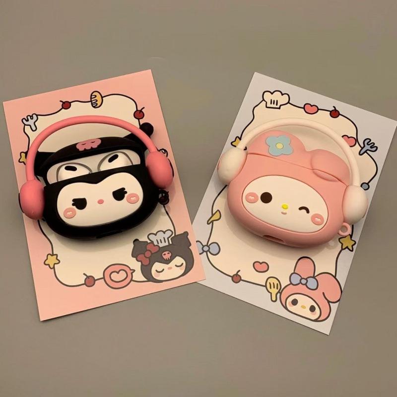 Cartoon 3D Silicone Case for Apple AirPods 1/2 - Cute Bluetooth Earphone Protector AirPods 4th Gen