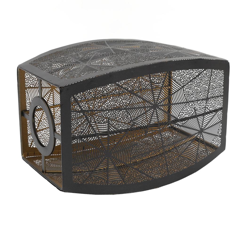 Metall Lampenschirm E26 E27 Eisen Spinnennetz Stil Ausgehöhlt Dekorativer Lampenschirm Abdeckung für Tisch Wand Deckenlampe