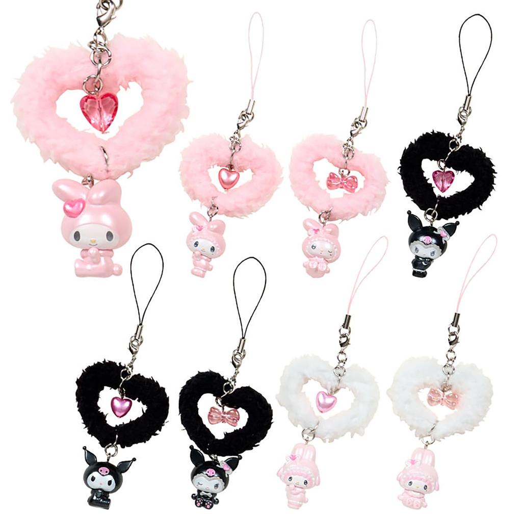 Sanrio Secret Strap Saro Sanrio Characters Steel 553573 (Mellow Miusa) PVC, Polyester,