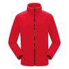 Unisex Sports Outdoor Polar Fleece Jacket - Thick, Warm, Plus Velvet for Autumn and Winter