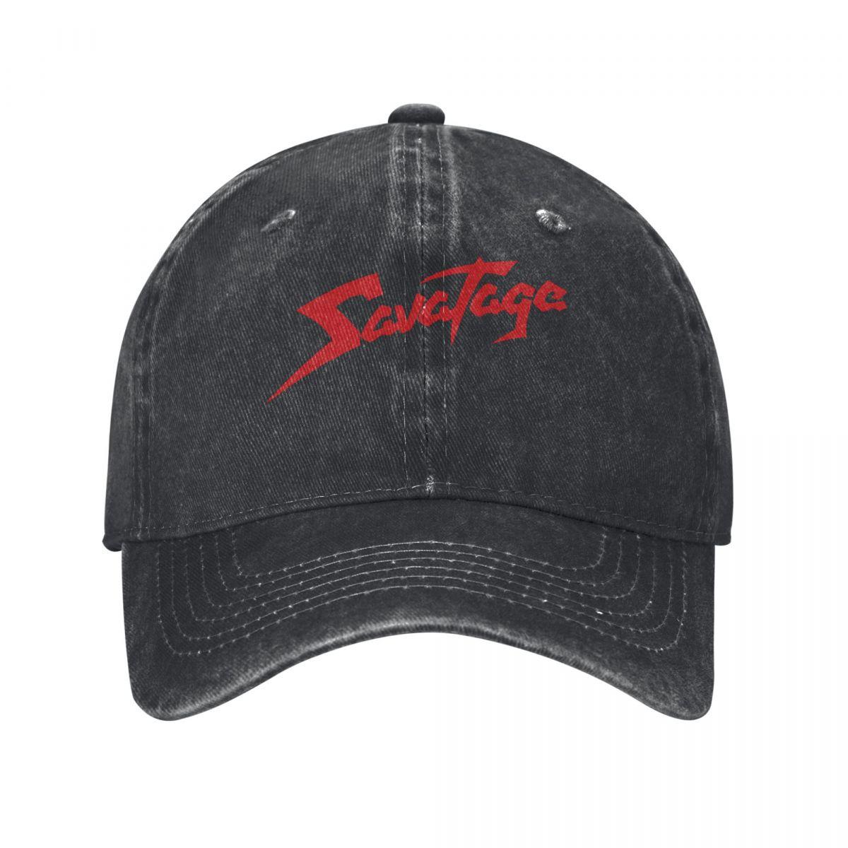 

Officieel Savatage Heren Zwart T-shirt Opvallend Rood Logo demin Cap Durable for All Seasons Hats Woman Women s Baseball Cap ... 5XL різнокольоровий