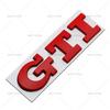 RUNTB1 3D Metal Car trunk Badge Stickers Emblem for VW golf GTI mk2 mk3 mk4 mk5 mk6 mk7 mk8 Polo Badge Accessories b10