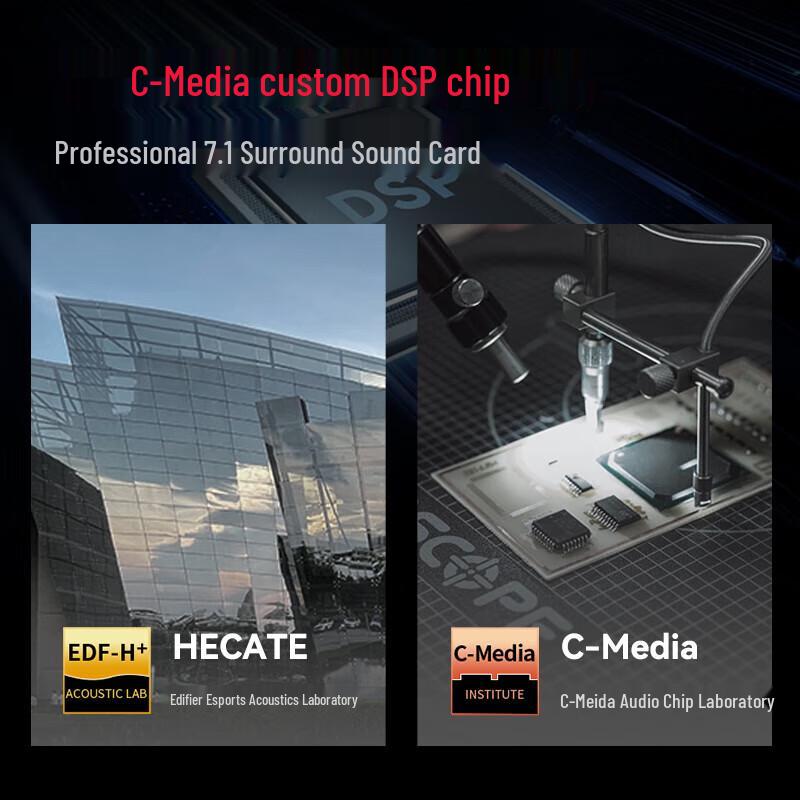 EDIFIER HECATE G2 Tri-mode 7.1 Wireless Gaming Headset